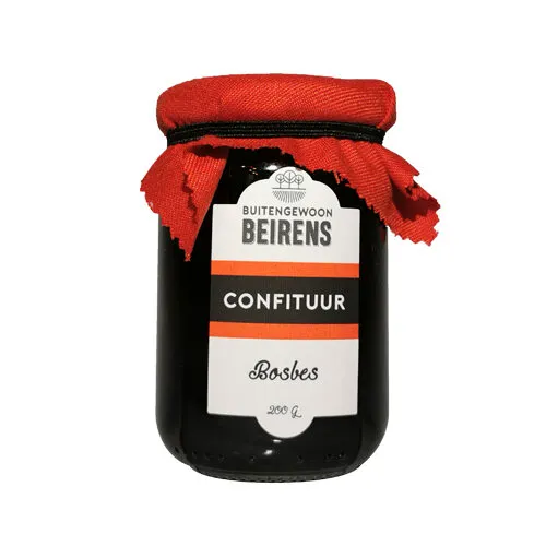 Confituur bosbes 200gr
