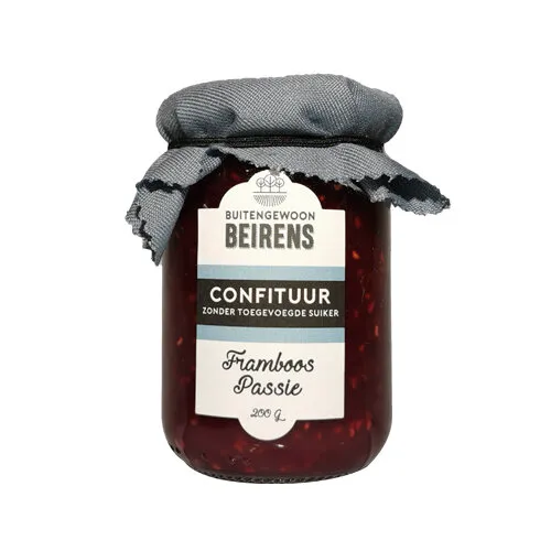 Confituur framboos suikervrij 200gr