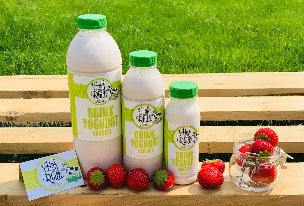 Drinkyoghurt aardbei 500ml