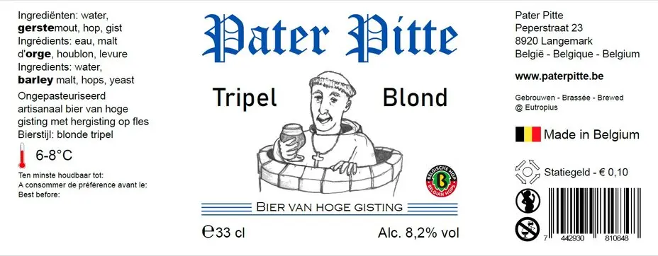 Pater Pitte 33cl