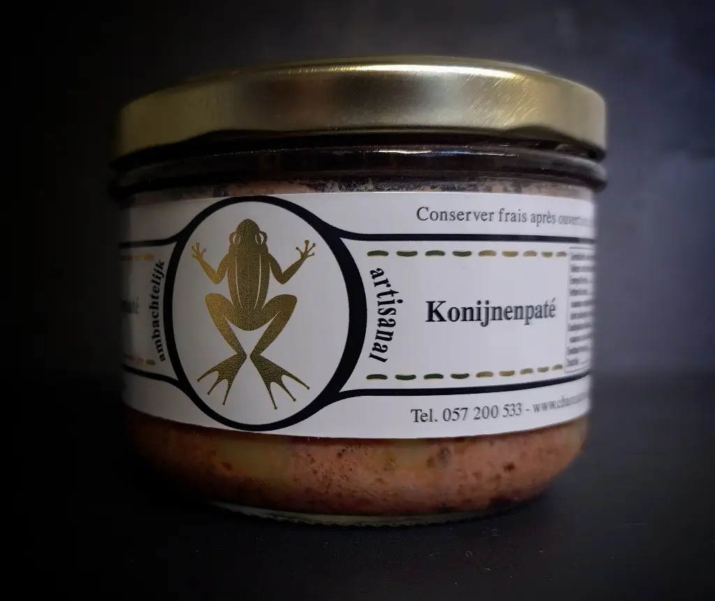 Paté Depuydt konijn180gr