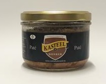 Paté Kasteelbier donker 180gr
