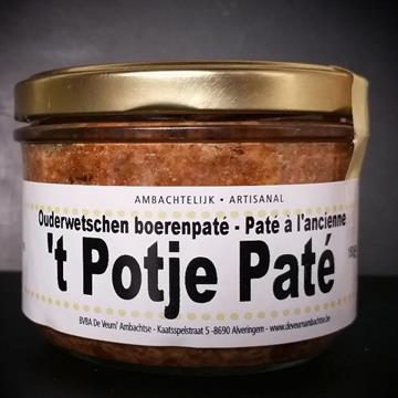 Paté t potje - ouderwetschen boerenpaté 100gr