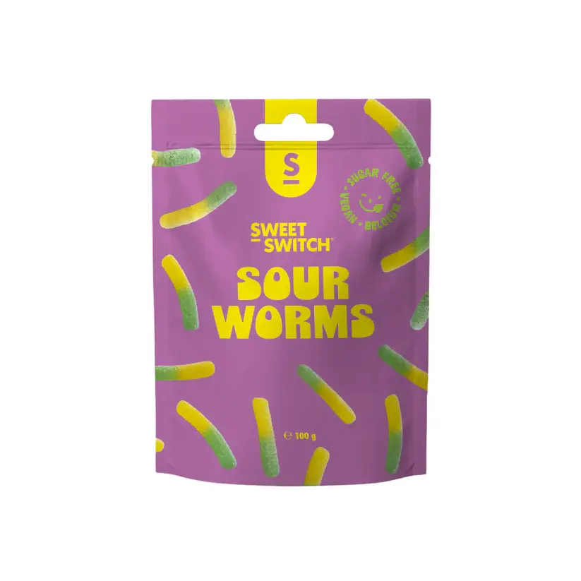 Sour Worms 100gr x12