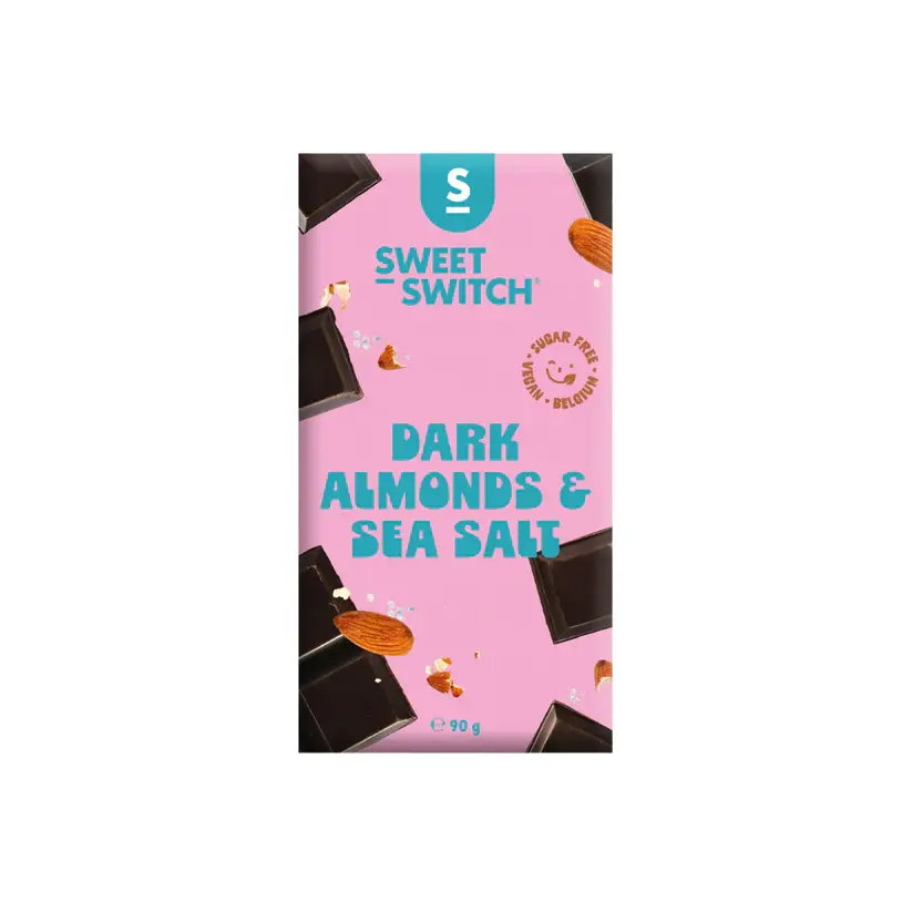 Dark Almonds & Sea salt 90gr