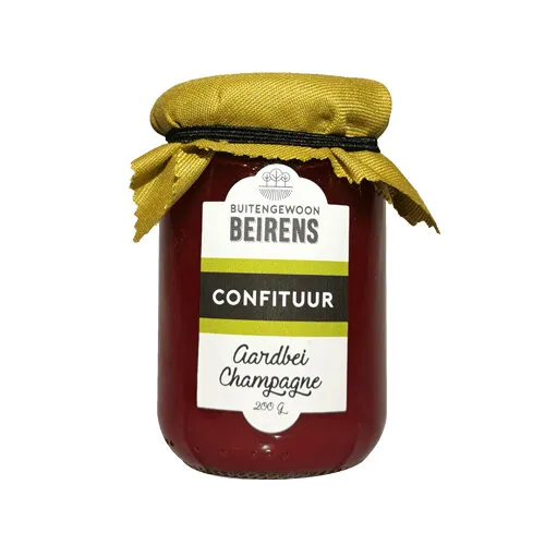 Confituur aardbei Champagne 200gr
