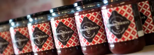 [212] Rabarberconfituur abrikoos 310ml