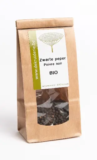 Zwarte peperbollen 50gr