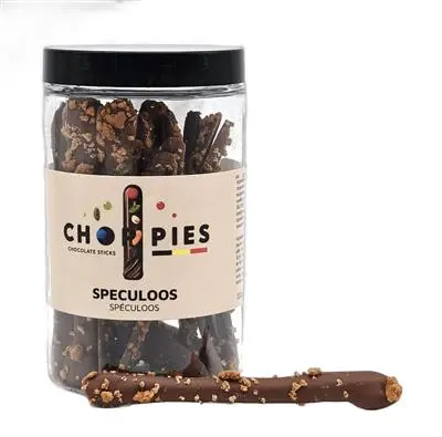 Choppies Chocolate Sticks Melk Speculoos 100gr